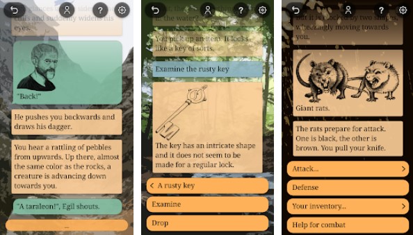 Gameplay screenshot from serania path of the scion for Android