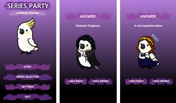 Gameplay screenshot from series party premium for Android