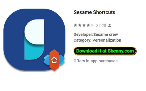sesame shortcuts