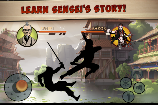 Gameplay screenshot from shadow fight 2 Special edition for Android