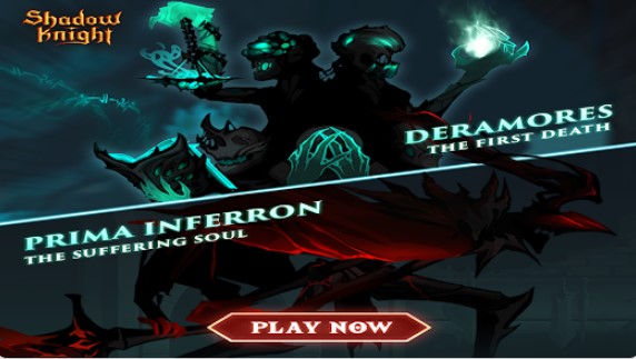 Gameplay screenshot from shadow knight ninja game war for Android