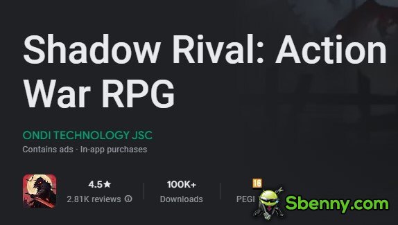 shadow rival action war rpg