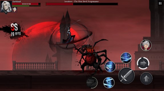 Gameplay screenshot from shadow slayer demon hunter for Android