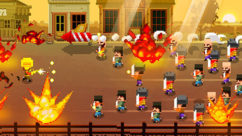 Gameplay screenshot from sheriff vs cowboys for Android