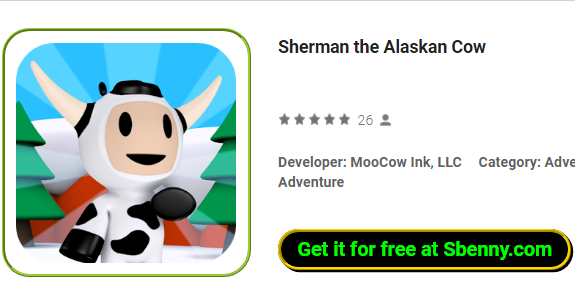 Sherman, a vaca do Alasca