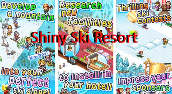 shiny ski resort
