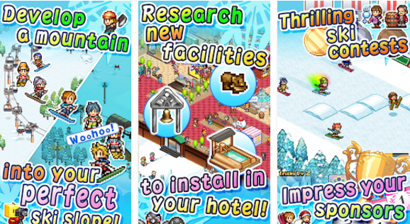 Gameplay screenshot from shiny ski resort for Android