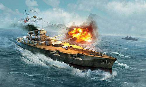 Gameplay screenshot from ships of battle the pacific for Android