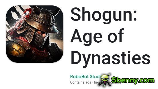 shogun age of dynasties