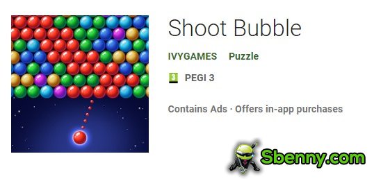 disparar burbuja