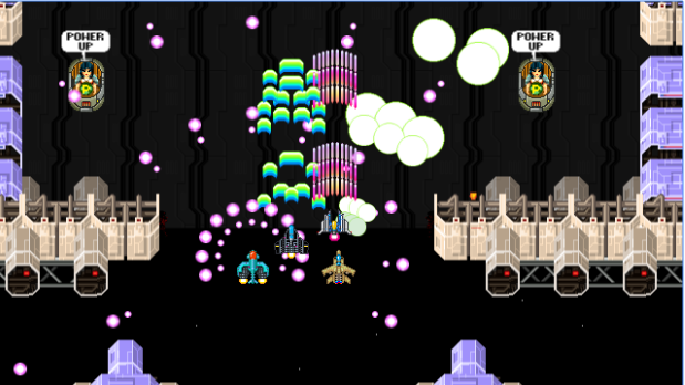 Gameplay screenshot from shoot em up for Android