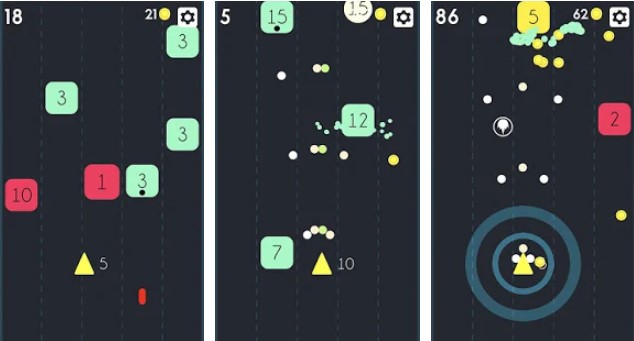 Gameplay screenshot from shoot n catch for Android