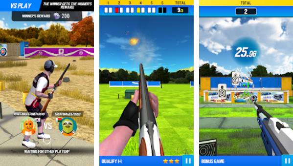 Gameplay screenshot from shooting champion for Android