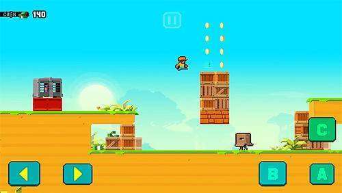 Gameplay screenshot from shootout in mushroom land for Android