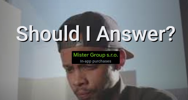 should i answer