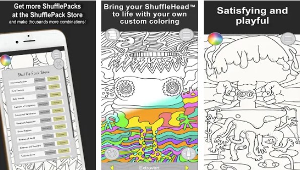 Gameplay screenshot from shufflehead for Android