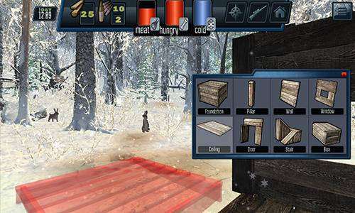 Gameplay screenshot from siberian survival hunting for Android