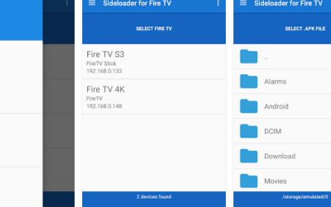 Fire TV MOD APK Android 용 사이드 로더