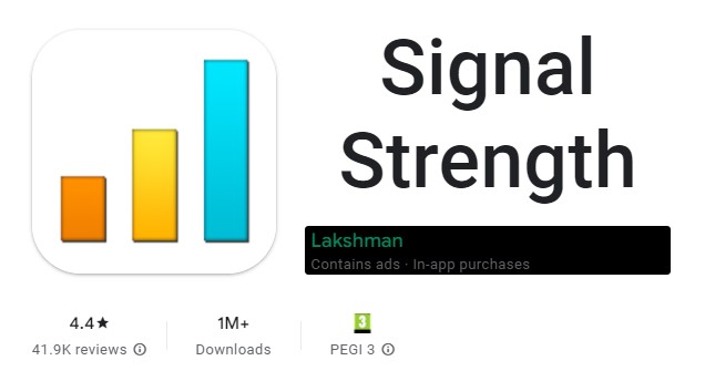 signal strength