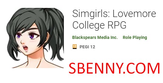 simgirls lovemore college rpg