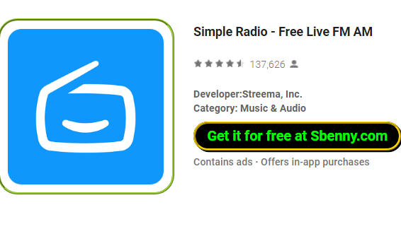 simple radio free live fm am