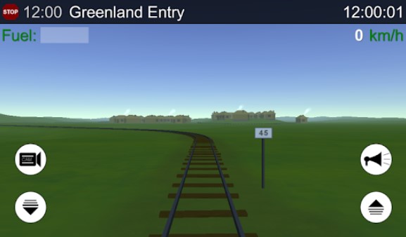 Gameplay screenshot from simple train for Android