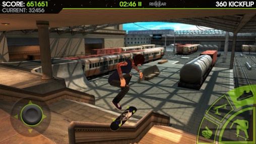 Gameplay screenshot from skateboard party 2 for Android