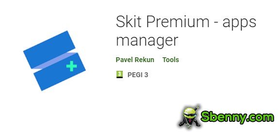 administrador de aplicaciones premium de skit