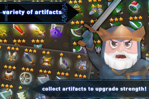 Gameplay screenshot from skyland defense for Android