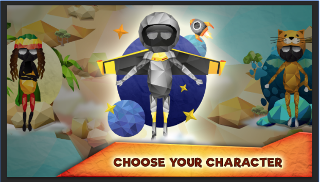 Gameplay screenshot from skyway story ninja arcade for Android