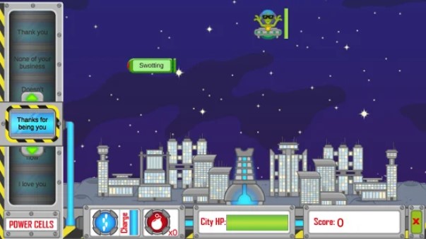 Gameplay screenshot from slang attack for Android