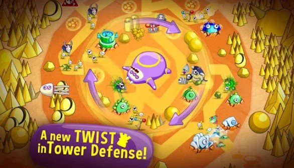 Gameplay screenshot from sleep attack td for Android