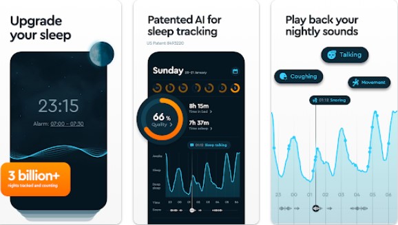 Gameplay screenshot from sleep cycle sleep tracker for Android