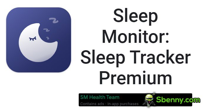 monitor de sono rastreador de sono premium