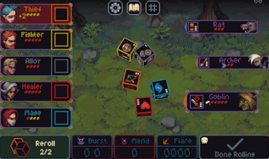 Gameplay screenshot from slice and dice for Android