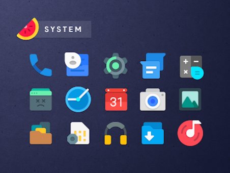 Gameplay screenshot from sliced icon pack for Android