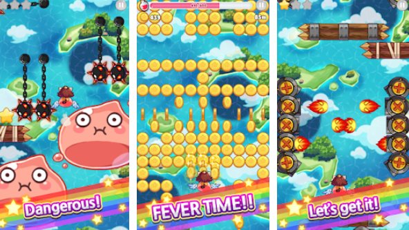 Gameplay screenshot from slime flight vip for Android