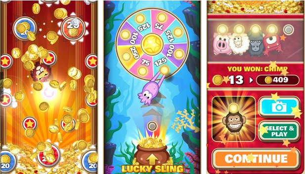Gameplay screenshot from sling kong for Android
