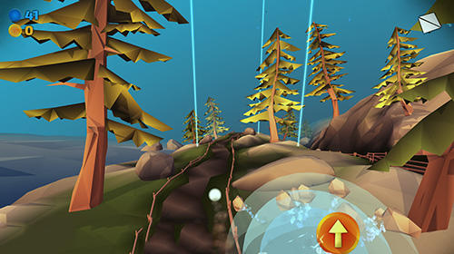Gameplay screenshot from slope down first trip for Android