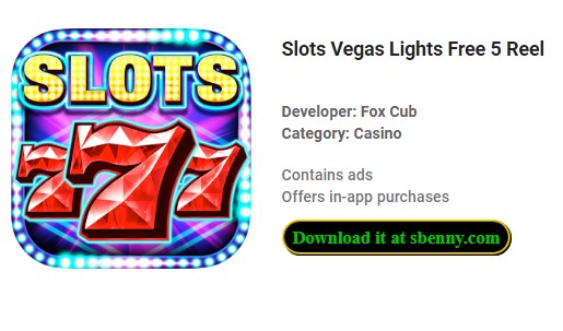 slots vegas lights free 5 reel
