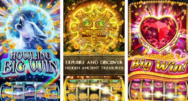 Gameplay screenshot from slots vegas lights free 5 reel for Android
