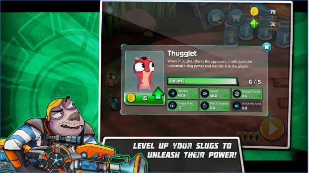 Gameplay screenshot from slugterra slug it out 2 for Android