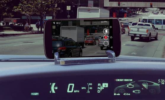 Gameplay screenshot from smart dash cam for Android