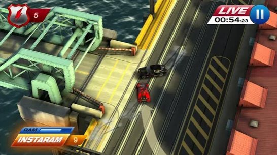Gameplay screenshot from smash cops heat for Android