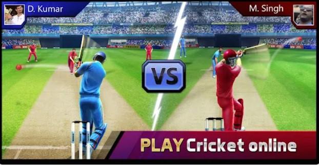 Gameplay screenshot from smash cricket for Android