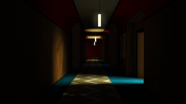 Gameplay screenshot from smiling x zero classi scary horror game for Android