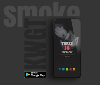 fumée kwgt MOD APK Android