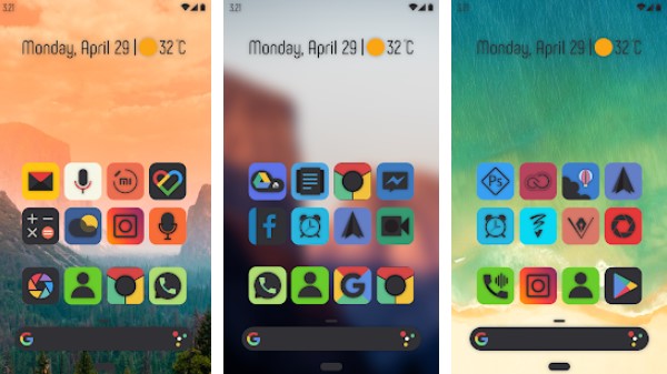 pack d'icônes smoon ui squircle MOD APK Android