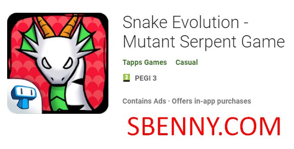 snake evolution mutant serpent game