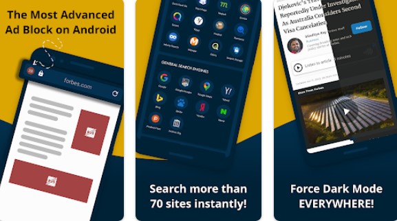 Gameplay screenshot from snap search private browser for Android